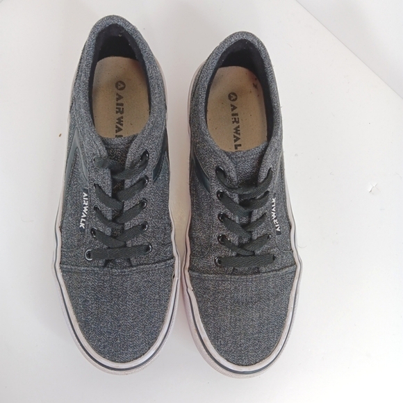 Airwalk Low-Cut Sneakers Shoes Casual Neutral Gray White Men's Size 7 - Picture 4 of 15